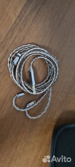 Кабель для наушников 2 pin, 2.5 джек, xinhs