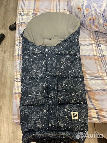 Зимний конверт в коляску