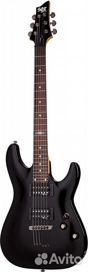 Schecter SGR C-1 BLK - электрогитара, цвет чёрный