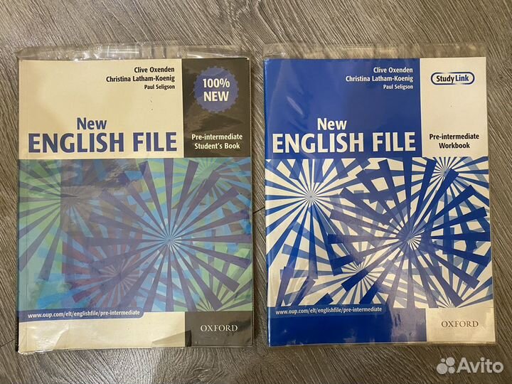 New English File Pre-Int учебник тетрадь