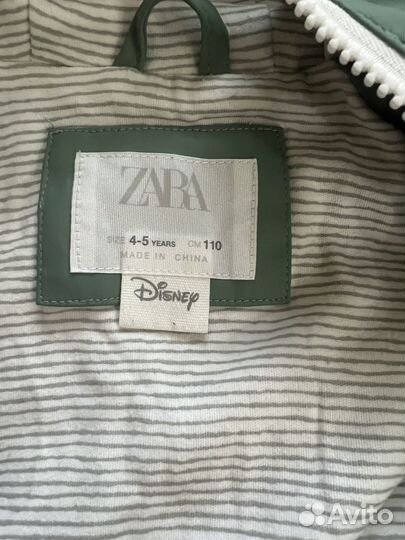 Куртка дождевик zara 110