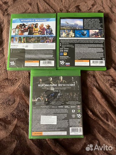 Игры на xbox One диски
