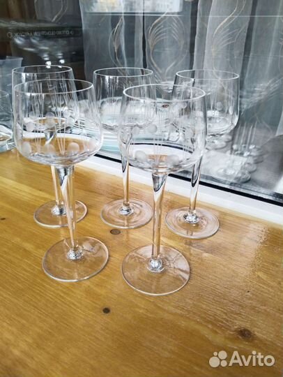 Стеклянные фужеры СССР