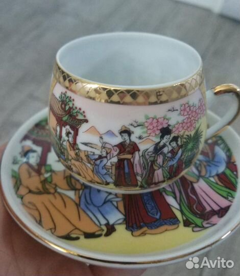 Сервиз кофейный Yamasen на 6 персон новый