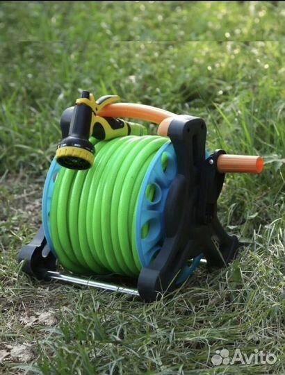 Шланг поливочный в катушке 30м