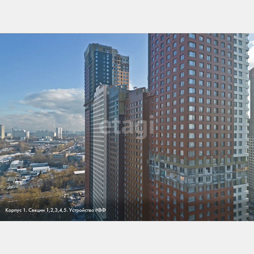 2-к. квартира, 53,3 м², 24/33 эт.