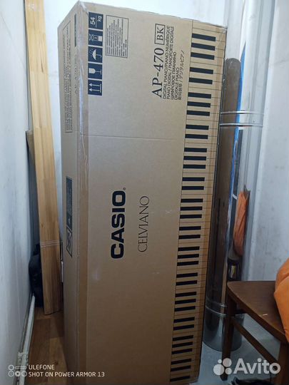 Цифровое пианино casio celviano AP-470 BK