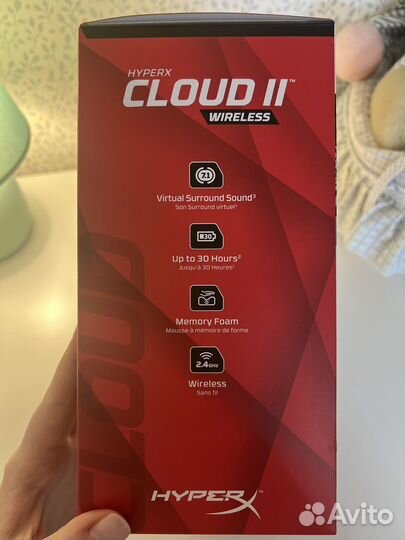 Наушники hyperx cloud 2