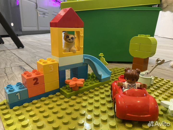 Конструктор lego duplo большая коробка с кубиками