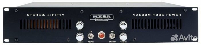 Mesa Boogie Stereo 2:Fifty Power Amp