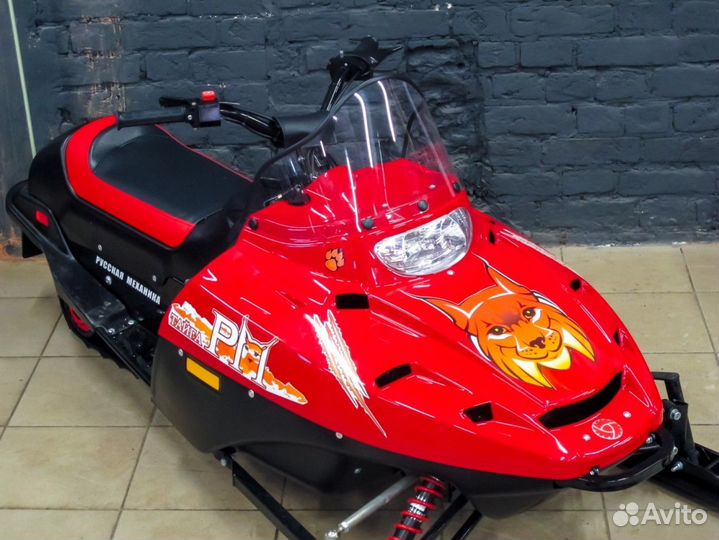 Детский снегоход русская механика (rm) тайга рысь