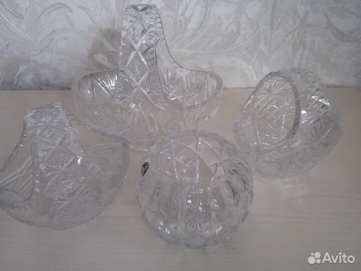 Вазы. Хрусталь