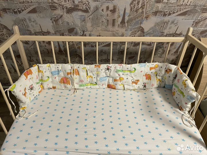 Бортик в кроватку