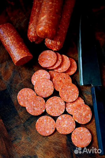 Пепперони из говядины халяль