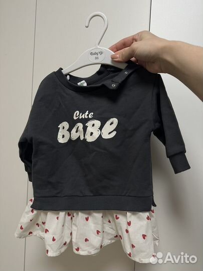 Платье детское 74-80