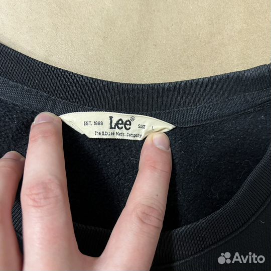 Свитшот Lee Big Logo Оригинал (Levis,Wrangler)