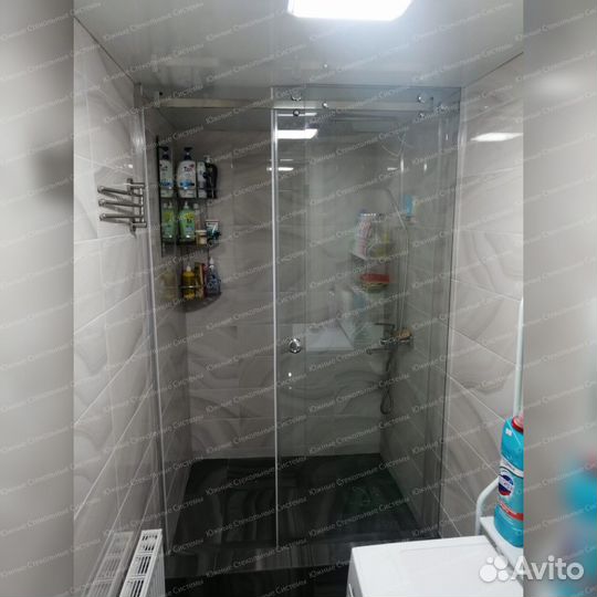 Душевая стеклянная перегородка на заказ