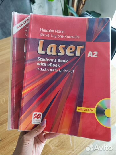 Laser A2, Macmillan учебник + раб.тетрадь + диск