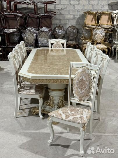 Стол и стулья от производителя. В наличии