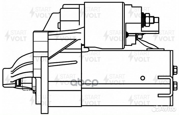 Стартер для а/м Renault Duster (10) 1.5dCi (тип