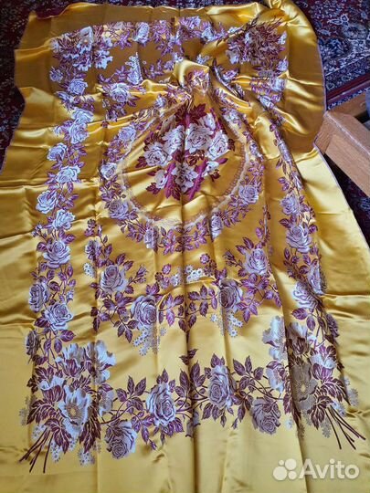 Скатерти периода СССР атласные