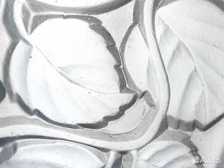 Старинная тарелка, Франция, стекло, 1930 гг