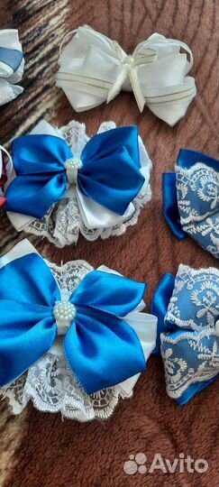 Бантики для волос ручной работы