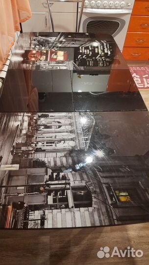 Стол обеденный со стульями