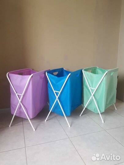 Корзина для хранения белья складная