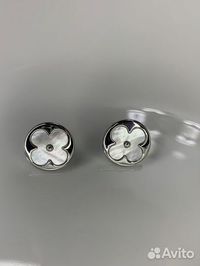 Серьги цветы