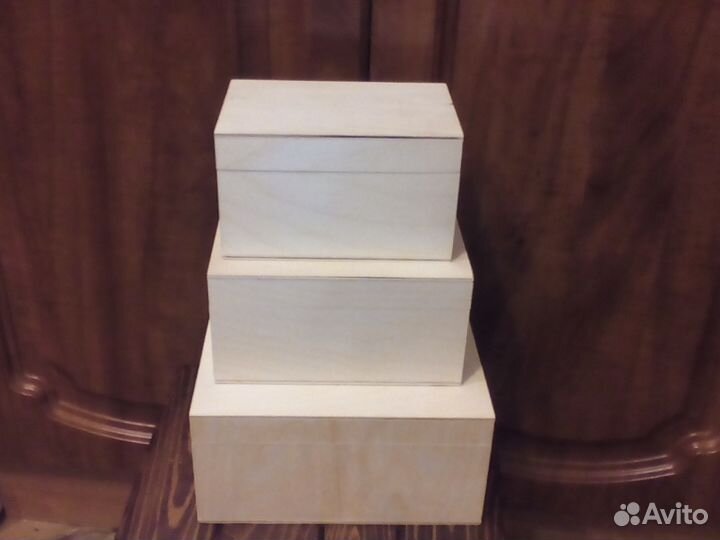 Шкатулка и купюрница заготовка для декупажа