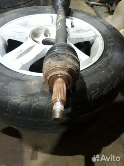 Привод левый рено сценик 2 АКПП+