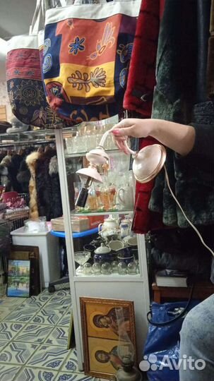 Подсвечник, бра фарфор