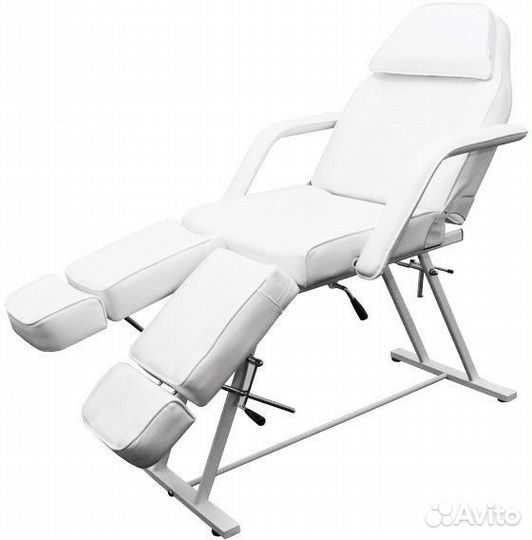 Кушетка косметологическая/педикюрная цвет бежевый