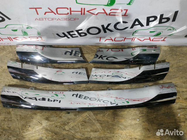 Xром решетки радиатора toyota Fortuner 2 (2015)