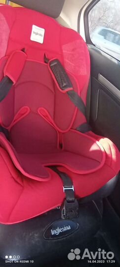 Детское автокресло от 0 до 18 inglesina