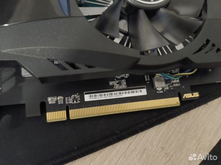 Видеокарта asus RX 550 4GB
