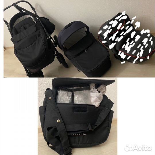 Коляска 2 в 1 indigo