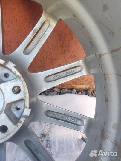 Колеса летние на дисках r 17 для Ниссан Тиана