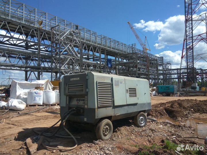 Аренда дизельного компрессора 18 куб.м./мин