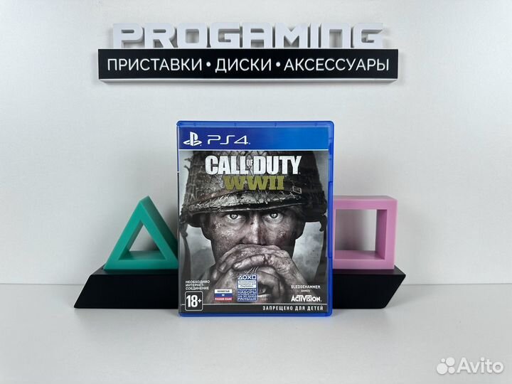 Call Of Duty ww2 диск для Sony PS4