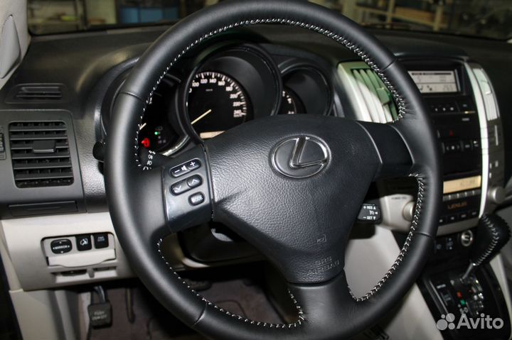 Экокожа на руль Lexus RX