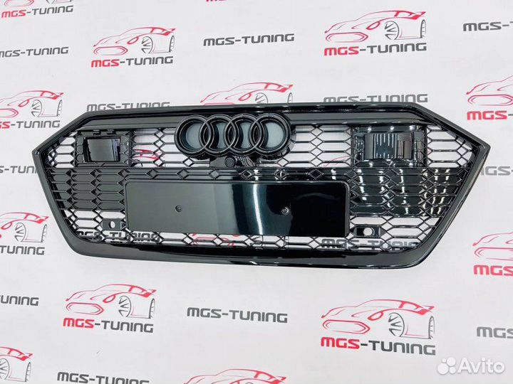 Решетка RS7#3 под радар Audi A7 4K 2018+ Ауди А7
