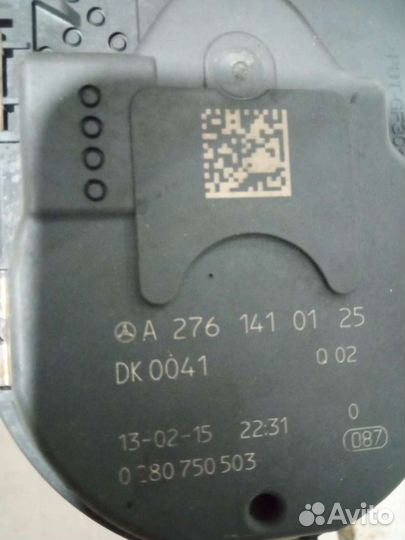 Дроссельная заслонка двигателя m276 Мерседес