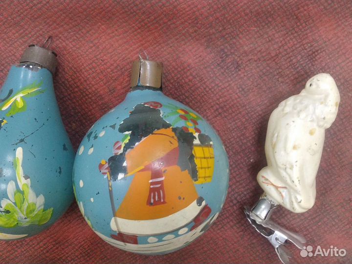 Елочные игрушки СССР