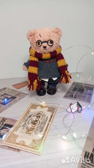 Мишка Гарри Поттер в стиле тедди на заказ