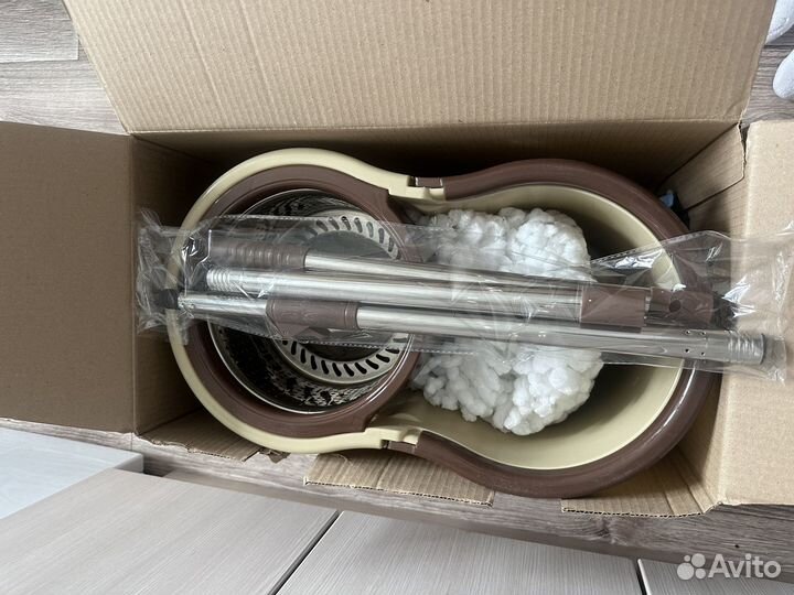 Швабра с ведром и отжимом