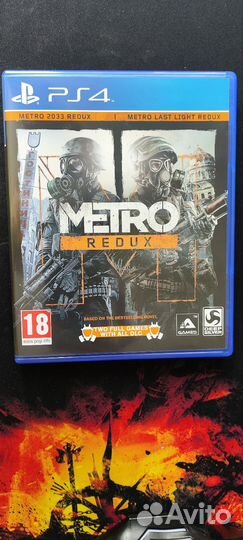 Metro redux ps4 диск новый