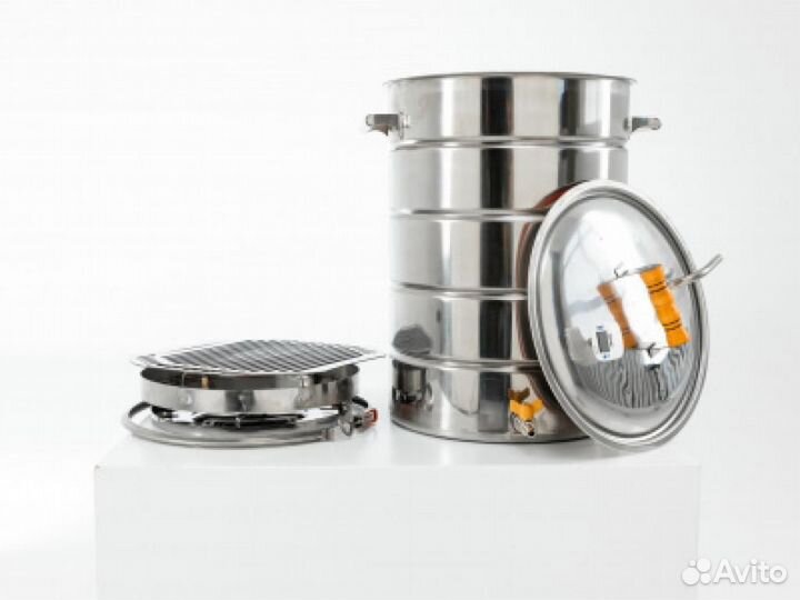 Коптильня Универсальная малиновка profi 26л