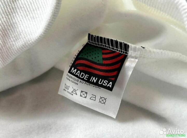 Худи Denim Tears белое новинка